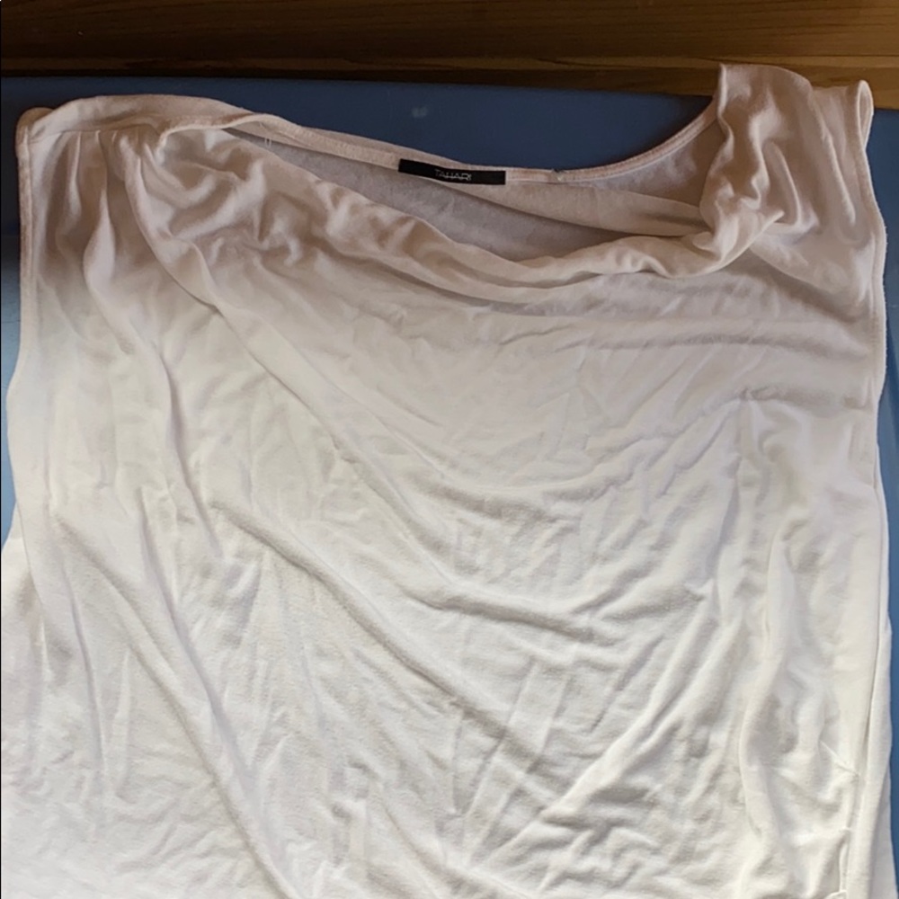 White tahari tank top